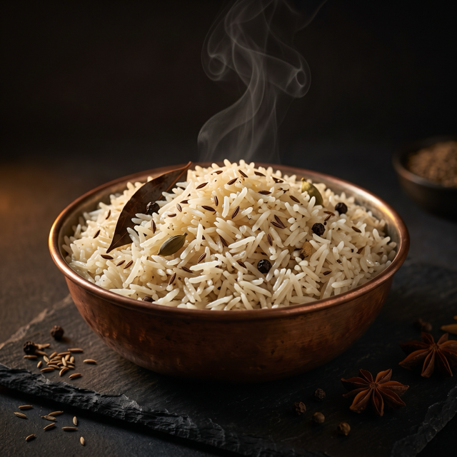 Perfect Basmati Rice (Jeera Rice)