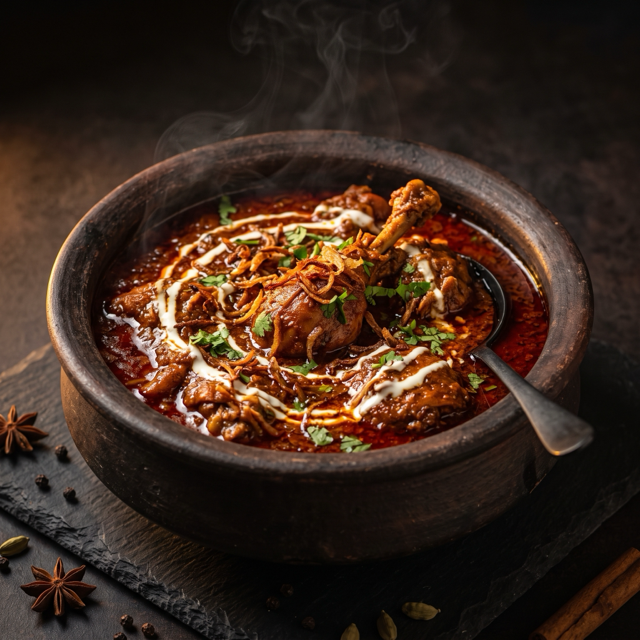 Hyderabadi Shadi-Wala Red Chicken