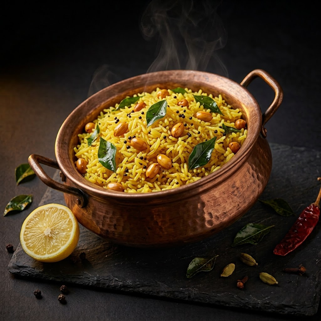 Lemon Rice (Chitranna)