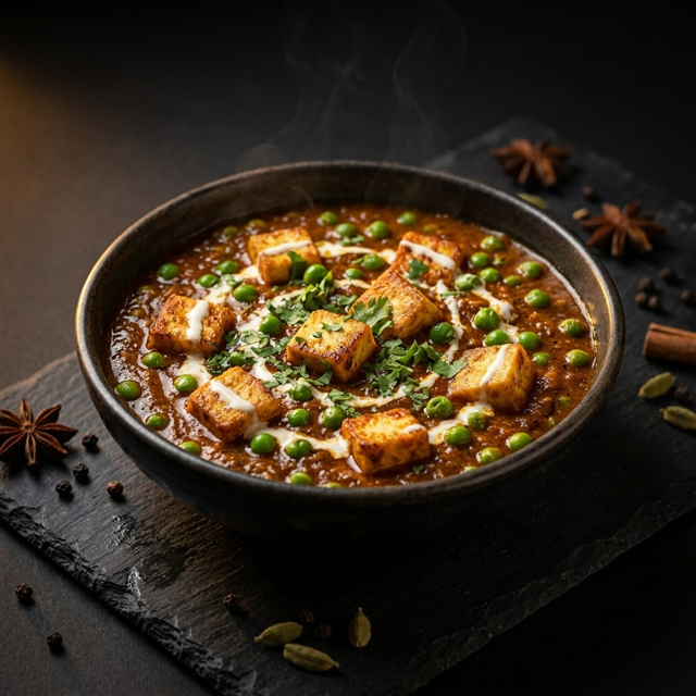 Matar Paneer